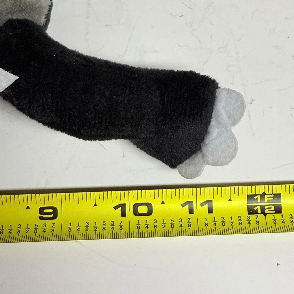 Rainbow Friends Chapter 2 Black Gray Plush Stuffed Monster Toy 11 Inch